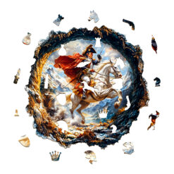 Alternative view of Mindful Wooden Jigsaw Puzzle –3D Napoleon