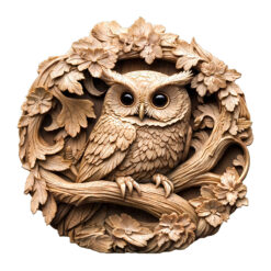 Mindful Wooden Jigsaw Puzzle – 3D owl-2