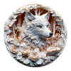 Mindful Wooden Jigsaw Puzzle – 3D Wolf-1