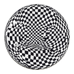 Mindful Wooden Jigsaw Puzzle – Checkerboard pop art