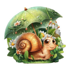 Mindful Wooden Jigsaw Puzzle – Leisurely snail
