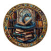 Mindful Wooden Jigsaw Puzzle – Magic library snake
