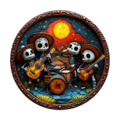 Mindful Wooden Jigsaw Puzzle –Mexican bands