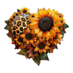 Mindful Wooden Jigsaw Puzzle – sunflower
