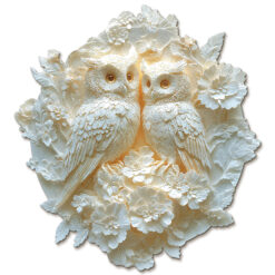 Mindful Wooden Jigsaw Puzzle – Couple Owl