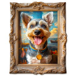 Mindful Wooden Jigsaw Puzzle – Dog Photo Frame