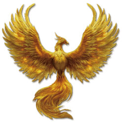 Mindful Wooden Jigsaw Puzzle –Golden Feather Phoenix