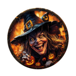 Mindful Wooden Jigsaw Puzzle – Halloween witch