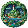 Mindful Wooden Jigsaw Puzzle – Harbor Town