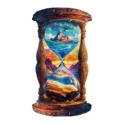 Mindful Wooden Jigsaw Puzzle – Hourglass