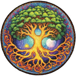 Mindful Wooden Jigsaw Puzzle –  Lush Tree of Life