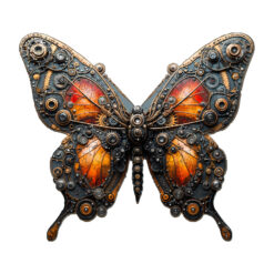 Mindful Wooden Jigsaw Puzzle – Mechanical butterfly