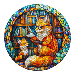 Mindful Wooden Jigsaw Puzzle – Mother Fox Storytime-2