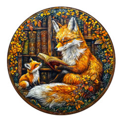 Mindful Wooden Jigsaw Puzzle – Mother Fox Storytime-3