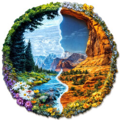 Mindful Wooden Jigsaw Puzzle –National Forest Park