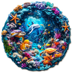 Mindful Wooden Jigsaw Puzzle – Sea World