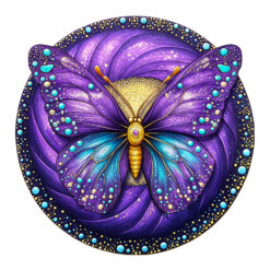 Mindful Wooden Jigsaw Puzzle – Seek and Find Butterflies