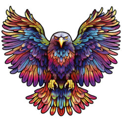 Mindful Wooden Jigsaw Puzzle – Soaring Eagle
