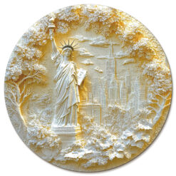 Mindful Wooden Jigsaw Puzzle – Statue of Liberty