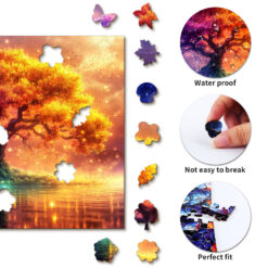 Alternative view of Mindful Wooden Jigsaw Puzzle – Tree of Life