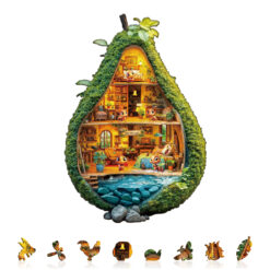 Alternative view of Mindful Wooden Jigsaw Puzzle –Ant House