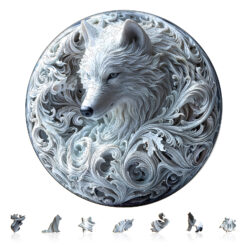 Alternative view of Mindful Wooden Jigsaw Puzzle – Arctic Grace
