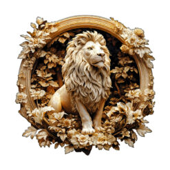 Mindful Wooden Jigsaw Puzzle – Forest lion