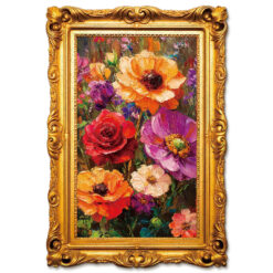 Mindful Wooden Jigsaw Puzzle – Gorgeous Decorative Blooms