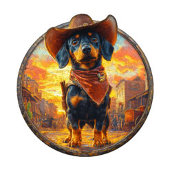 Mindful Wooden Jigsaw Puzzle – Guardian of the Town