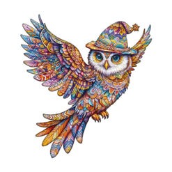Mindful Wooden Jigsaw Puzzle –Magic Owl 2025
