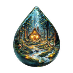 Mindful Wooden Jigsaw Puzzle – Mystic Forest