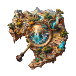 Mindful Wooden Jigsaw Puzzle – Explorer's World-1