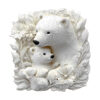 Mindful Wooden Jigsaw Puzzle – Parent child polar bear
