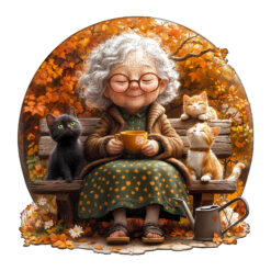 Mindful Wooden Jigsaw Puzzle – Pleasant afternoon