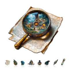 Alternative view of Mindful Wooden Jigsaw Puzzle – Truth Lens