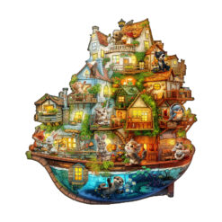 Mindful Wooden Jigsaw Puzzle – Animal Ark