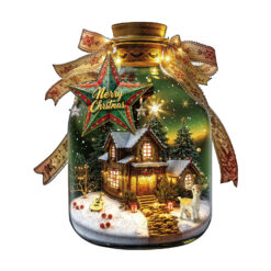 Mindful Wooden Jigsaw Puzzle – Christmas message in a bottle