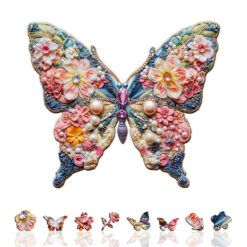 Alternative view of Mindful Wooden Jigsaw Puzzle –Jewelry Butterfly