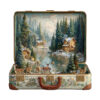 Mindful Wooden Jigsaw Puzzle – Suitcase scenery-Nordic forest