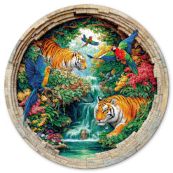 Mindful Wooden Jigsaw Puzzle – The Tiger Family