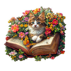 Mindful Wooden Jigsaw Puzzle – Meow Stories