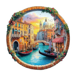 Mindful Wooden Jigsaw Puzzle – Venice Water City