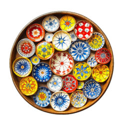 Mindful Wooden Jigsaw Puzzle – Andalusian Tiles– Spain