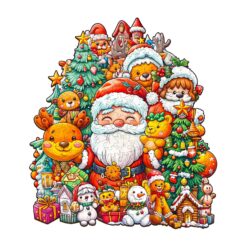 Mindful Wooden Jigsaw Puzzle – Christmas Cheer- 2