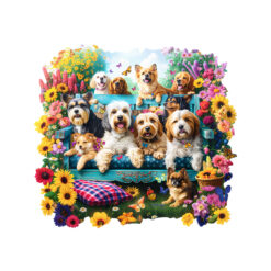 Mindful Wooden Jigsaw Puzzle – Garden Puppy