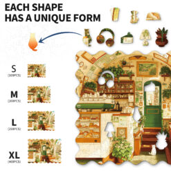 Alternative view of Mindful Wooden Jigsaw Puzzle – Afternoon Tea Joy