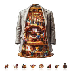 Alternative view of Mindful Wooden Jigsaw Puzzle – Blissful Wardrobe