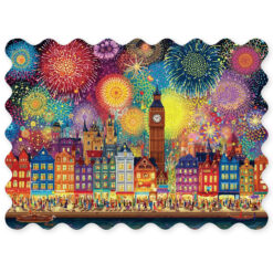 Mindful Wooden Jigsaw Puzzle – City of Fireworks