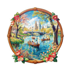 Mindful Wooden Jigsaw Puzzle – Lake View In Spring