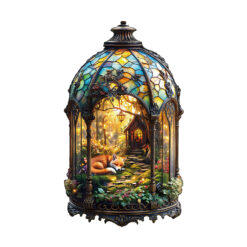 Mindful Wooden Jigsaw Puzzle – Lantern Fox